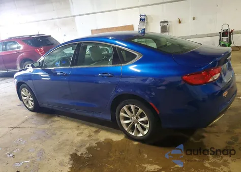 2015 Chrysler 200 C z USA, uszkodzony, nr VIN 1C3CCCCG9FN691110